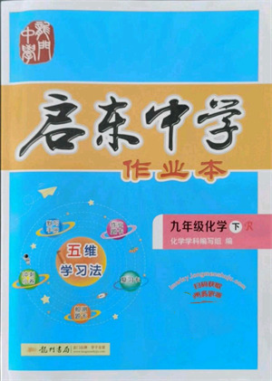 龍門書局2022啟東中學(xué)作業(yè)本九年級化學(xué)下冊人教版參考答案