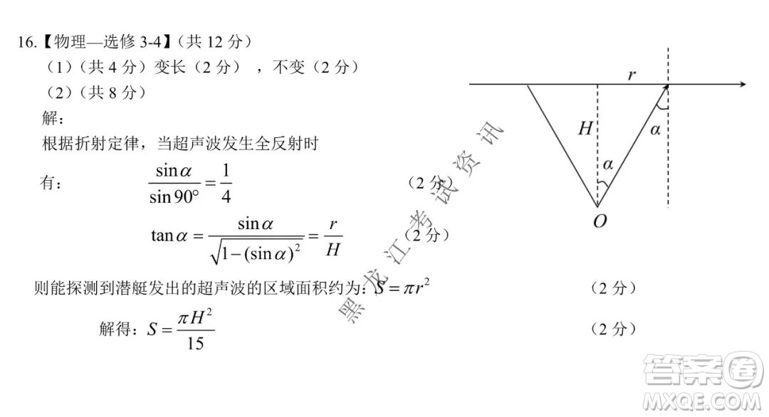 2021-2022學(xué)年佛山市普通高中高三教學(xué)質(zhì)量檢測(cè)一物理試題及答案