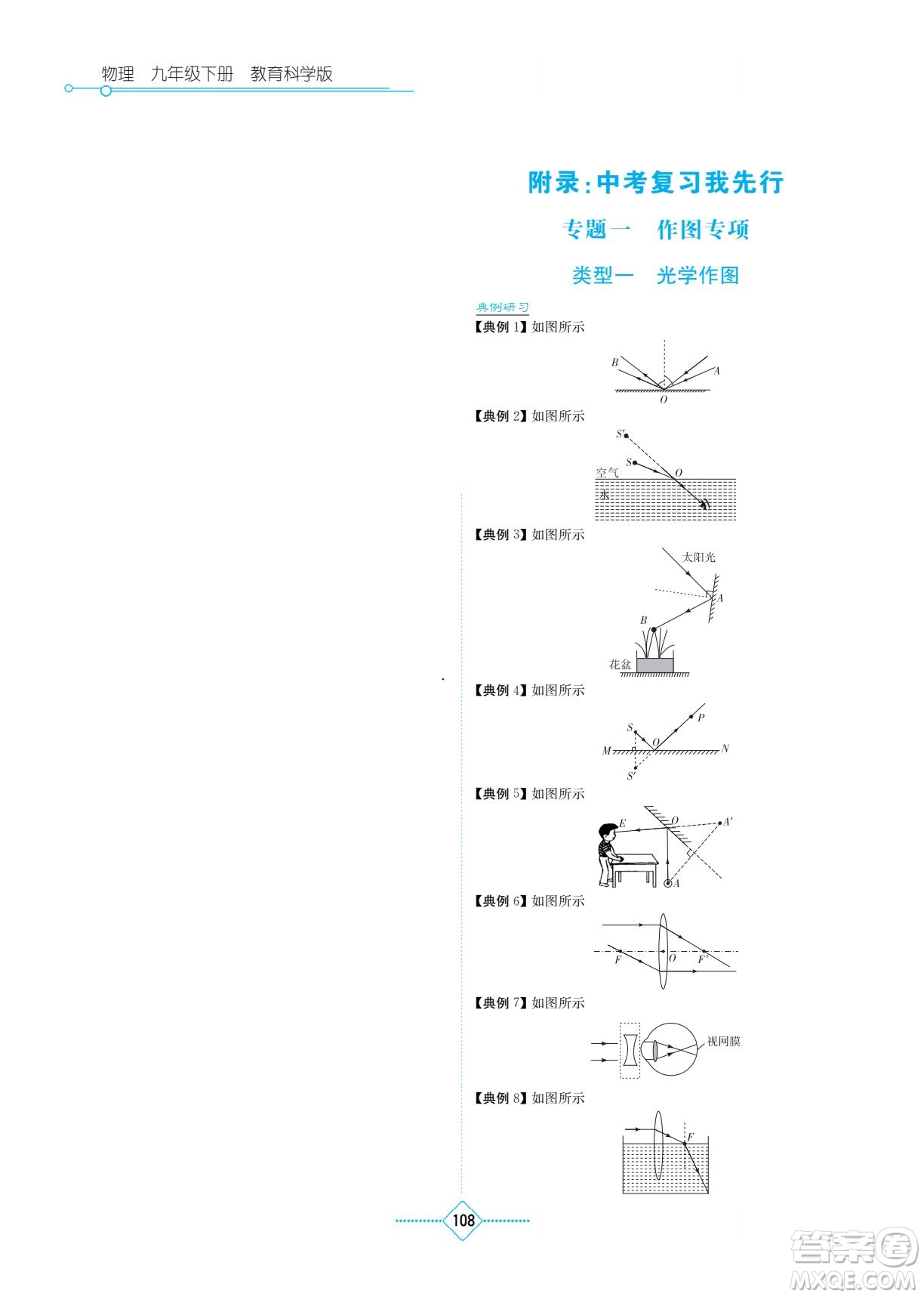 湖南教育出版社2022學(xué)法大視野九年級物理下冊教育科學(xué)版答案