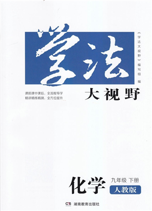 湖南教育出版社2022學(xué)法大視野九年級化學(xué)下冊人教版答案