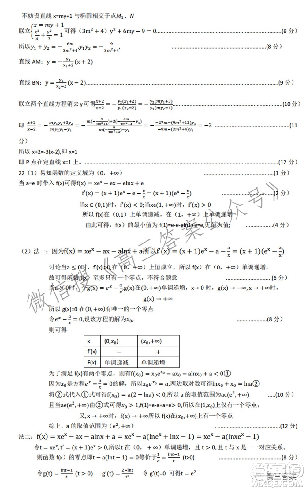 沈陽市重點(diǎn)高中聯(lián)合體2021-2022學(xué)年度下學(xué)期高三第一次模擬試卷數(shù)學(xué)試題及答案