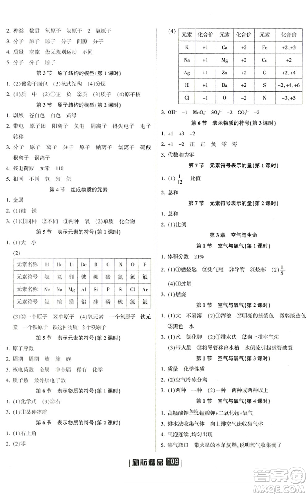 延邊人民出版社2022勵(lì)耘新同步八年級(jí)科學(xué)下冊(cè)AB本浙教版答案