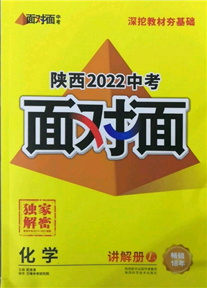 陜西科學(xué)技術(shù)出版社2022中考面對面九年級(jí)化學(xué)通用版陜西專版參考答案