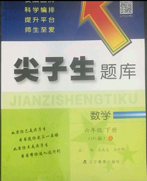 遼寧教育出版社2022尖子生題庫數(shù)學(xué)六年級下冊BS北師版答案