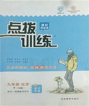 吉林教育出版社2022點(diǎn)撥訓(xùn)練課時(shí)作業(yè)本九年級(jí)下冊(cè)化學(xué)滬教版參考答案