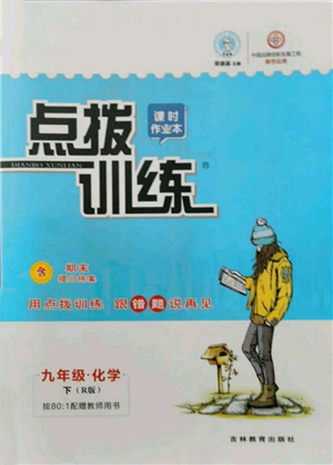 吉林教育出版社2022點撥訓(xùn)練課時作業(yè)本九年級下冊化學(xué)人教版參考答案