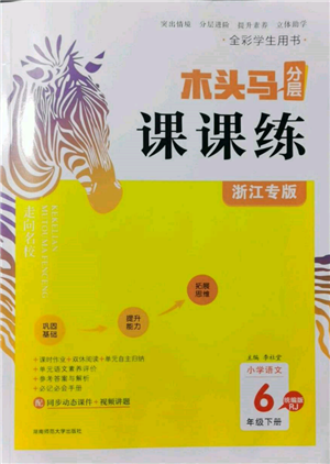 湖南師范大學(xué)出版社2022木頭馬分層課課練六年級(jí)下冊(cè)語(yǔ)文人教版浙江專版參考答案