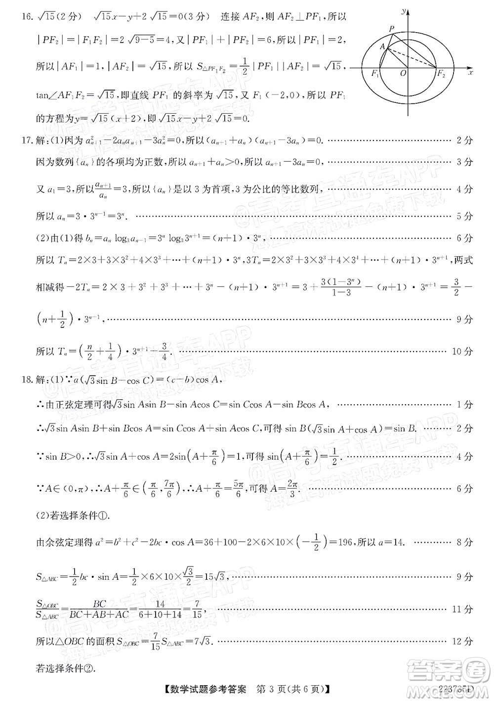 2022廣東高三5月聯(lián)考數(shù)學試題及答案