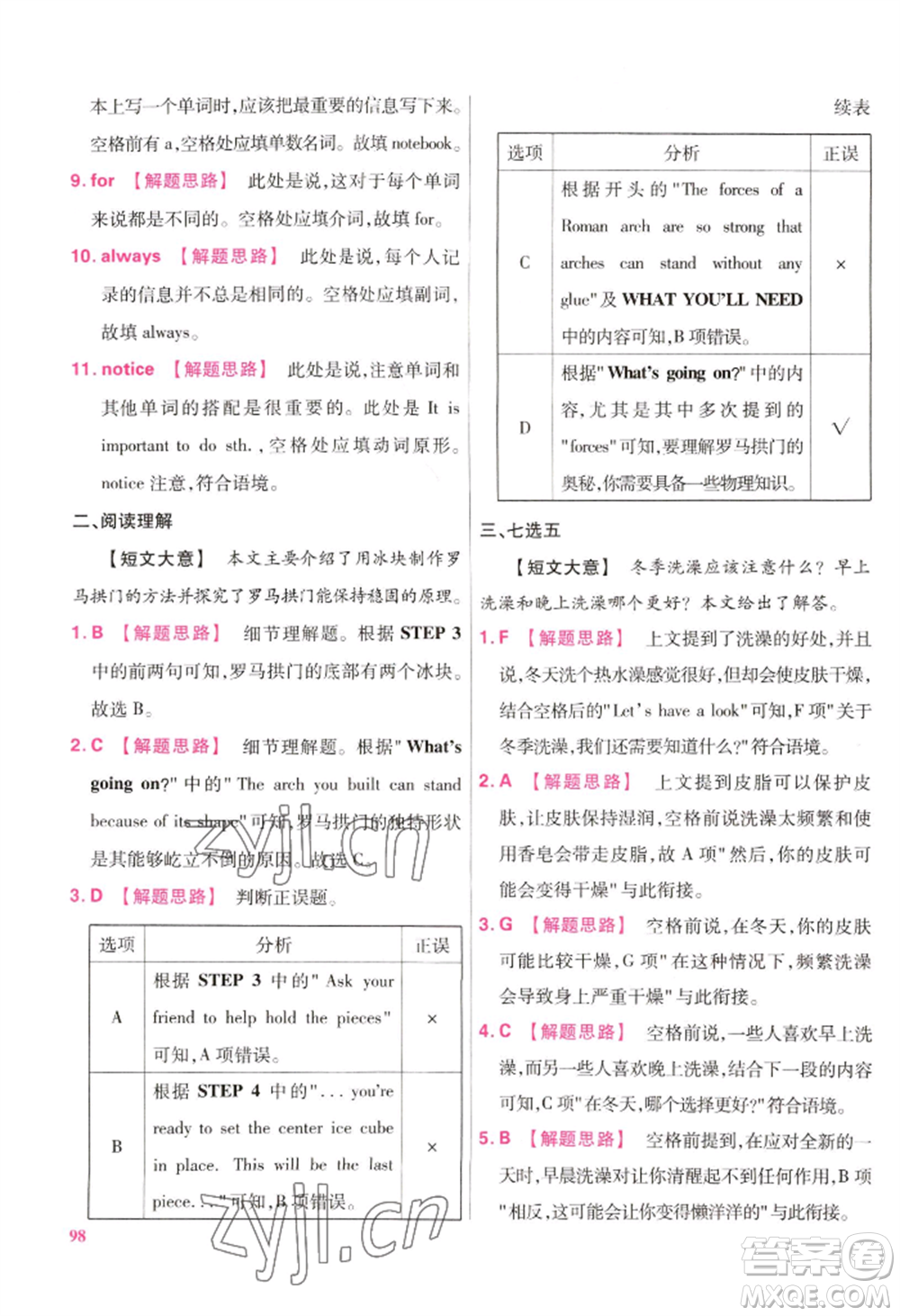 延邊教育出版社2022金考卷百校聯(lián)盟中考信息卷英語通用版江西專版參考答案