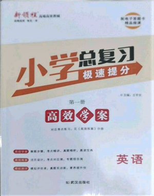 武漢出版社2022小學(xué)總復(fù)習(xí)極速提分高效學(xué)案英語通用版參考答案