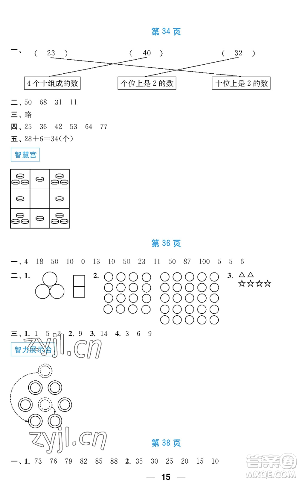 南京大學(xué)出版社2022暑假接力棒小學(xué)一升二年級綜合篇人教版答案