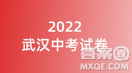 2022武漢市初中畢業(yè)生學(xué)業(yè)考試物理化學(xué)試卷及答案