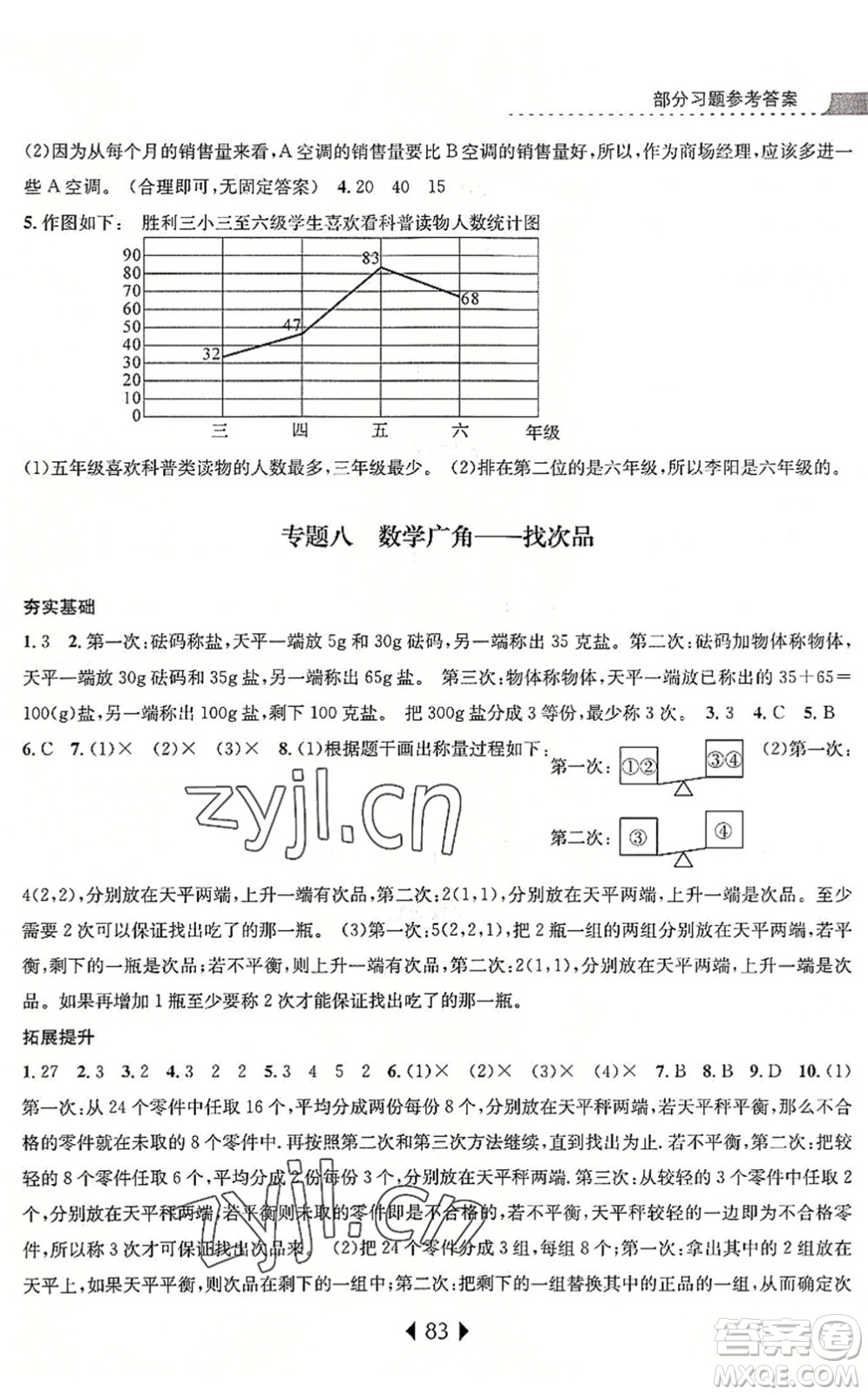 南京大學(xué)出版社2022小學(xué)暑期銜接五升六年級(jí)數(shù)學(xué)人教版答案