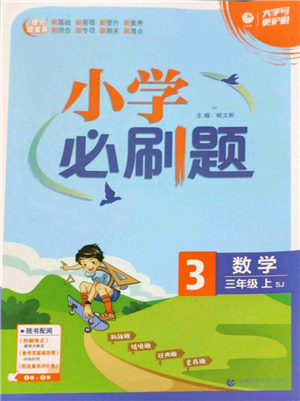 首都師范大學出版社2022小學必刷題三年級上冊數(shù)學蘇教版參考答案