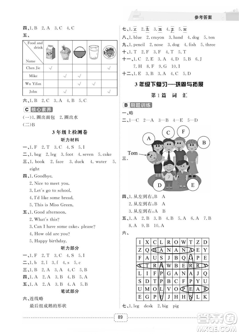 寧波出版社2022名師派暑假銜接3升4英語(yǔ)通用版答案