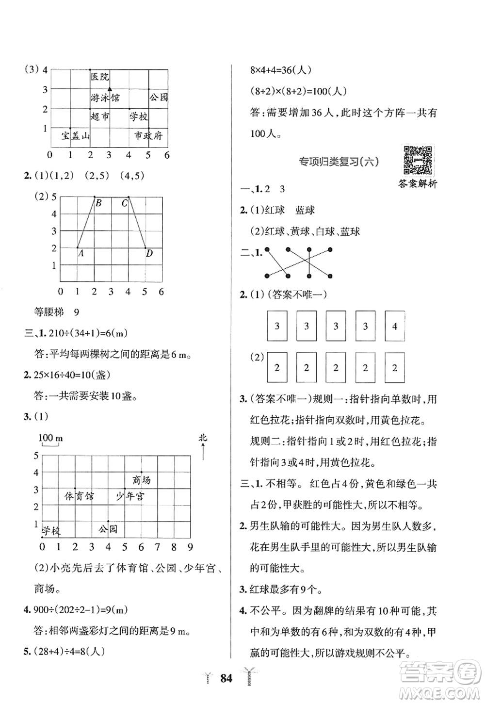 陜西師范大學(xué)出版總社2022PASS小學(xué)學(xué)霸沖A卷五年級數(shù)學(xué)上冊RJ人教版答案