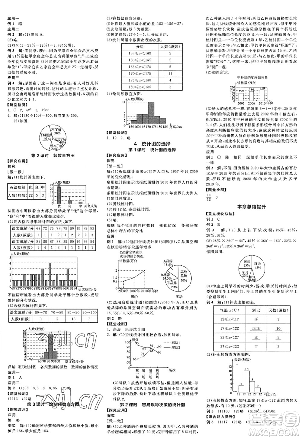 天津人民出版社2022全品學練考七年級數(shù)學上冊BS北師版深圳專版答案