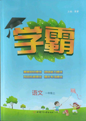 甘肅少年兒童出版社2022經(jīng)綸學(xué)典學(xué)霸一年級(jí)上冊(cè)語文人教版參考答案