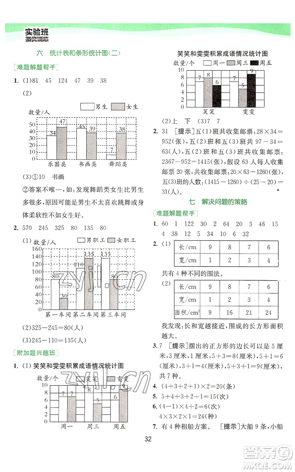 江蘇人民出版社2022秋季實(shí)驗(yàn)班提優(yōu)訓(xùn)練五年級(jí)上冊(cè)數(shù)學(xué)蘇教版參考答案