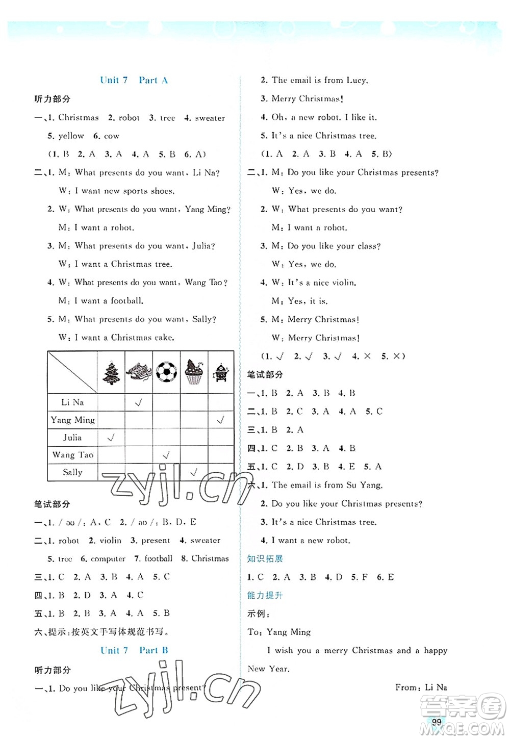 廣西師范大學(xué)出版社2022新課程學(xué)習(xí)與測(cè)評(píng)同步學(xué)習(xí)四年級(jí)英語(yǔ)上冊(cè)福建教育版答案