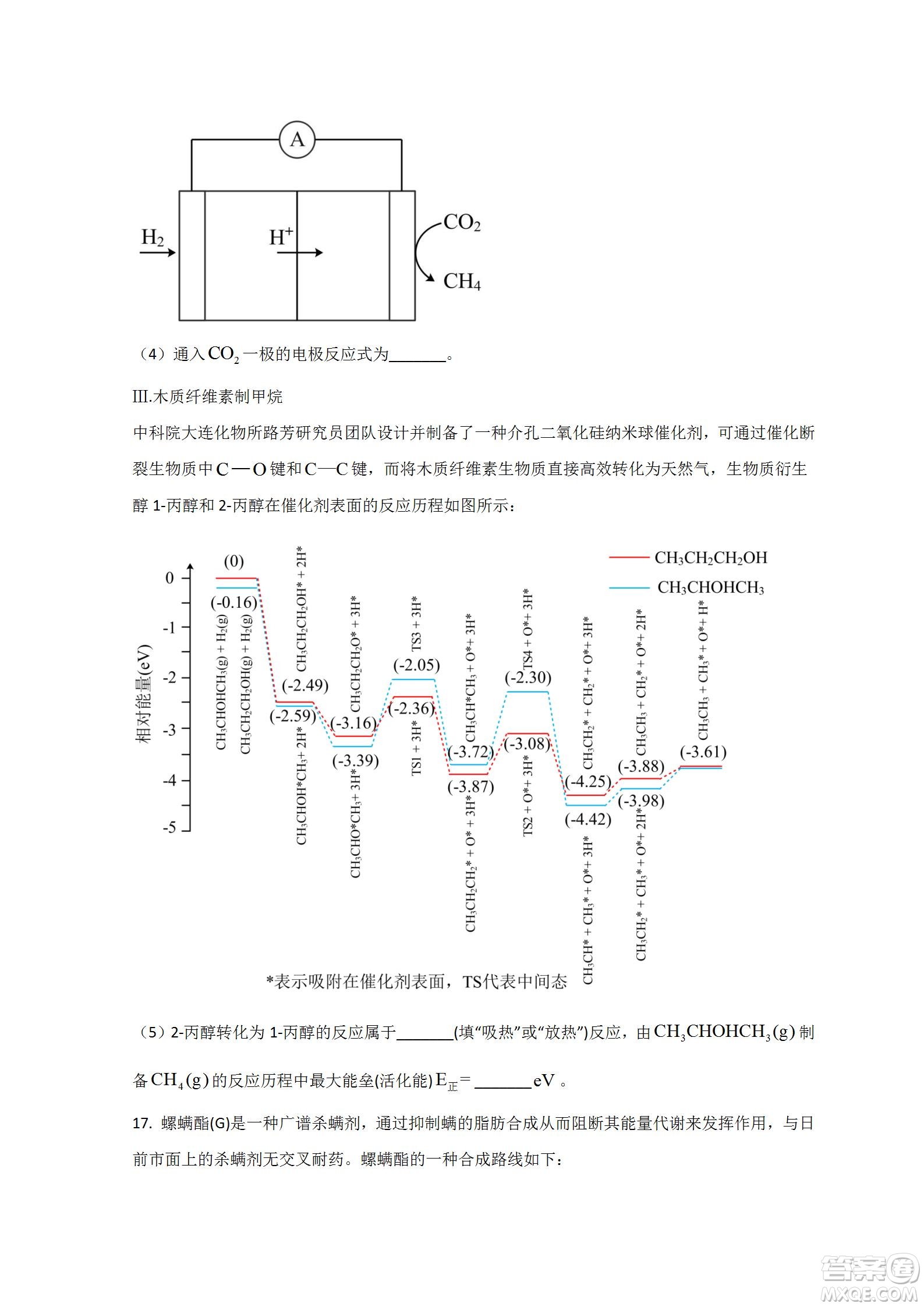 河北省省級聯(lián)測2022-2023學(xué)年高三上學(xué)期第一次月考化學(xué)試題及答案