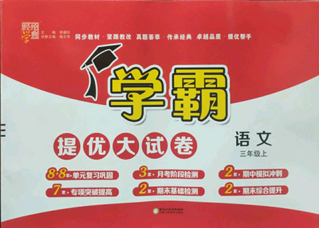 寧夏人民教育出版社2022學(xué)霸提優(yōu)大試卷三年級上冊語文人教版參考答案