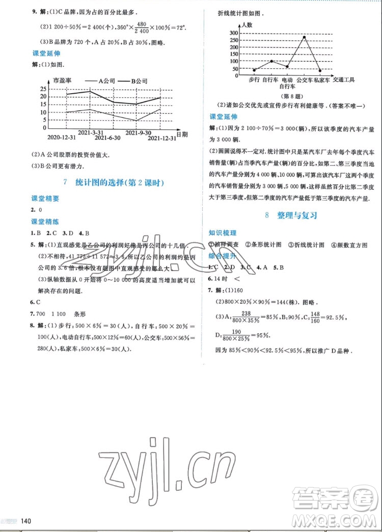 北京師范大學出版社2022秋課堂精練數(shù)學七年級上冊北師大版答案