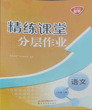 山東友誼出版社2022精練課堂分層作業(yè)六年級(jí)上冊(cè)語(yǔ)文人教版參考答案