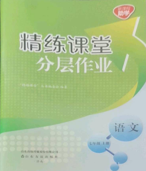 山東友誼出版社2022精練課堂分層作業(yè)七年級上冊語文人教版參考答案