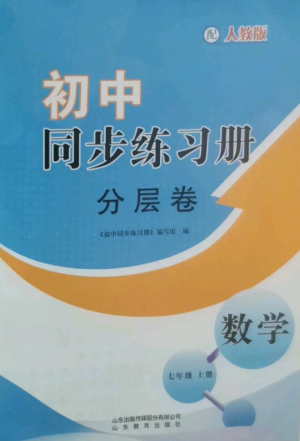 山東教育出版社2022初中同步練習(xí)冊(cè)分層卷七年級(jí)數(shù)學(xué)上冊(cè)人教版參考答案