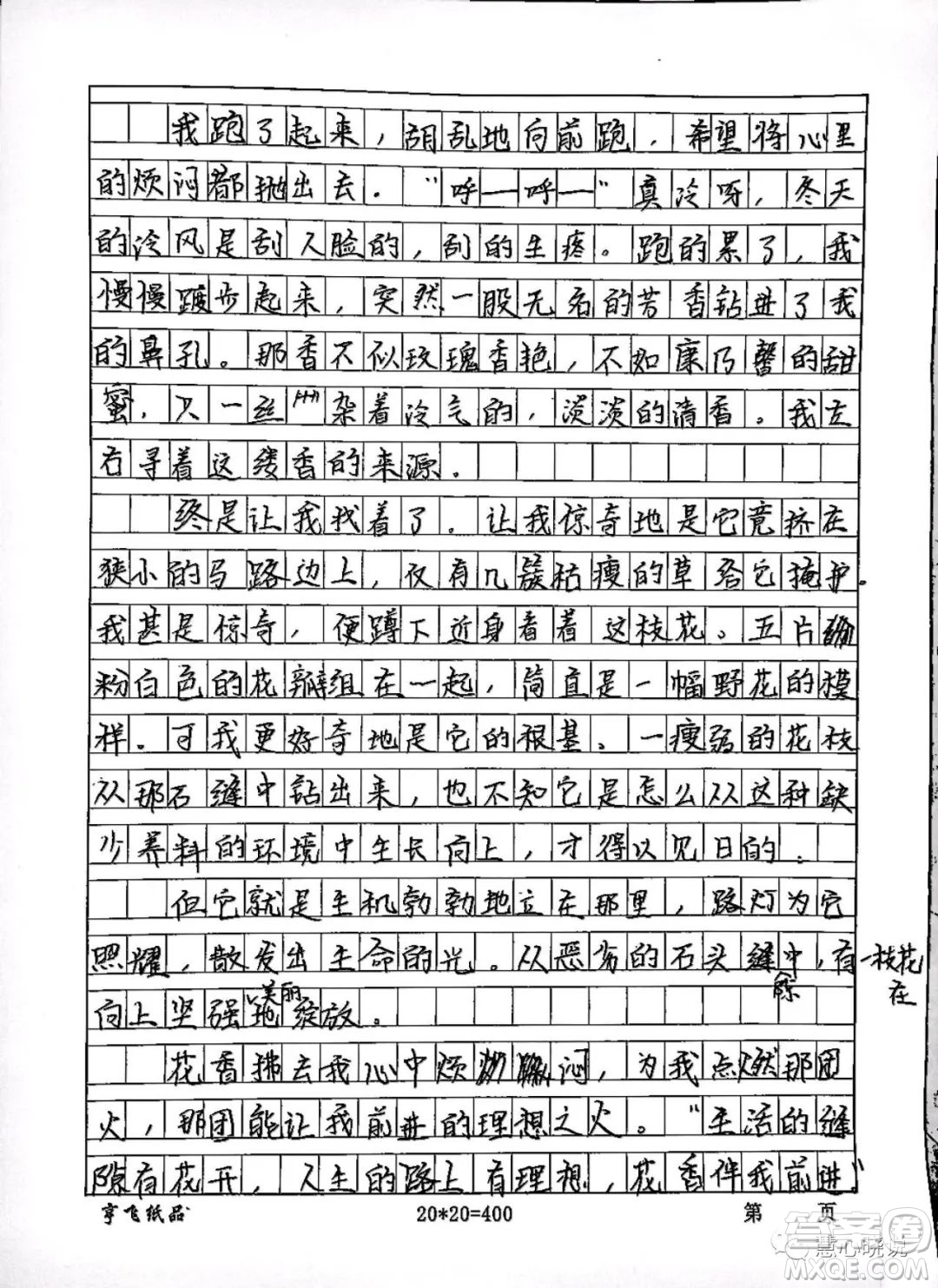 生活的縫隙里有花開作文600字 關(guān)于生活的縫隙里有花開的作文600字