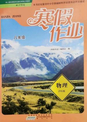 黃山書社2023寒假作業(yè)八年級物理滬科版參考答案