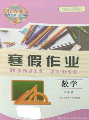 湖北教育出版社2023長江作業(yè)本寒假作業(yè)八年級數(shù)學(xué)人教版參考答案