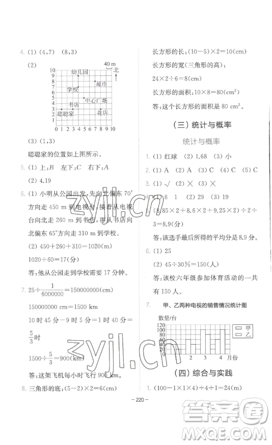 陜西師范大學(xué)出版總社有限公司2023全易通小學(xué)數(shù)學(xué)六年級下冊冀教版