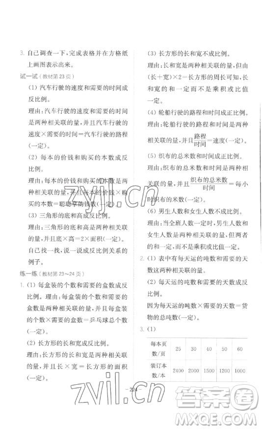 陜西師范大學(xué)出版總社有限公司2023全易通小學(xué)數(shù)學(xué)六年級下冊冀教版