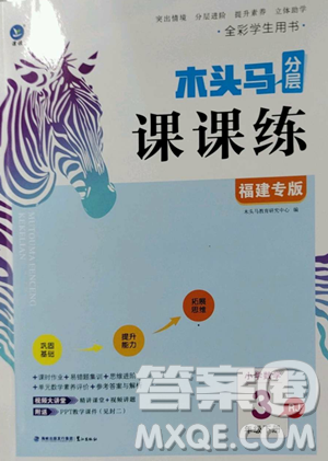 湖南師范大學(xué)出版社2023木頭馬分層課課練三年級(jí)數(shù)學(xué)下冊(cè)人教版浙江專版參考答案