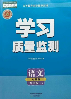 天津教育出版社2023學(xué)習(xí)質(zhì)量監(jiān)測九年級語文下冊人教版參考答案