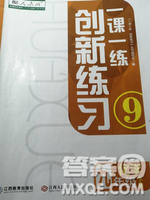 江西人民出版社2023一課一練創(chuàng)新練習(xí)九年級下冊化學(xué)人教版參考答案