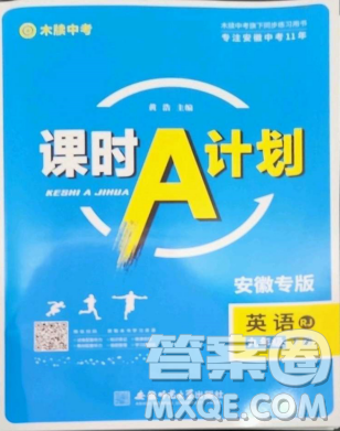 安徽師范大學(xué)出版社2023課時(shí)A計(jì)劃九年級(jí)英語(yǔ)下冊(cè)人教版安徽專(zhuān)版答案