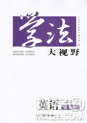 湖南教育出版社2023學(xué)法大視野八年級(jí)下冊(cè)英語(yǔ)人教版參考答案