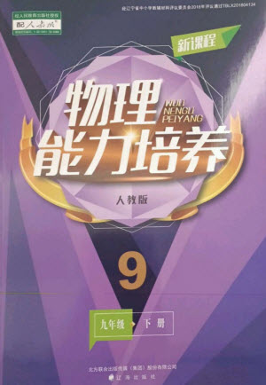 遼海出版社2023新課程物理能力培養(yǎng)九年級下冊人教版參考答案