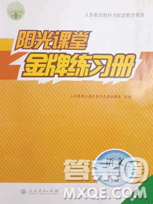 人民教育出版社2023陽光課堂金牌練習冊九年級下冊語文人教版福建專版參考答案