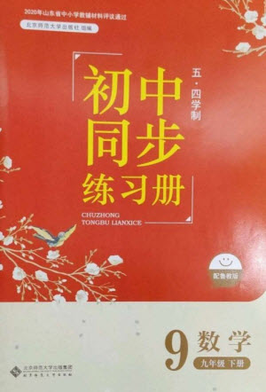 北京師范大學(xué)出版社2023初中同步練習(xí)冊九年級數(shù)學(xué)下冊魯教版五四制參考答案