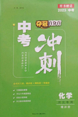 河北少年兒童出版社2023奪冠百分百中考沖刺九年級化學精講冊通用版河北專版參考答案