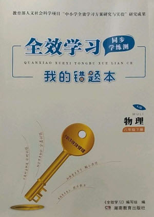 湖南教育出版社2023全效學(xué)習(xí)同步學(xué)練測(cè)八年級(jí)物理下冊(cè)人教版參考答案