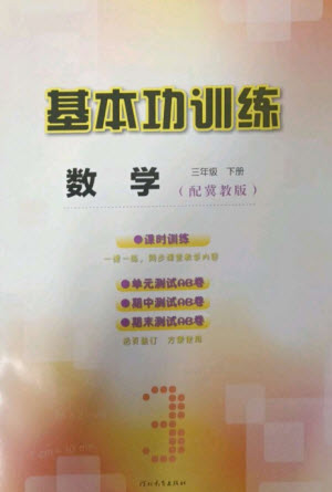 河北教育出版社2023基本功訓練三年級數(shù)學下冊冀教版參考答案