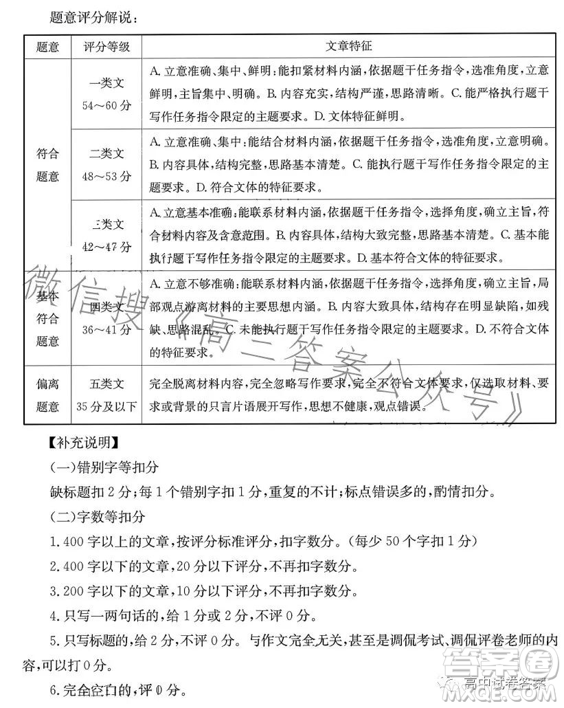 2023金太陽聯(lián)考23456C高三語文試卷答案