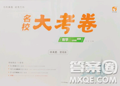 延邊大學(xué)出版社2023名校大考卷七年級(jí)下冊(cè)數(shù)學(xué)人教版大連專版參考答案