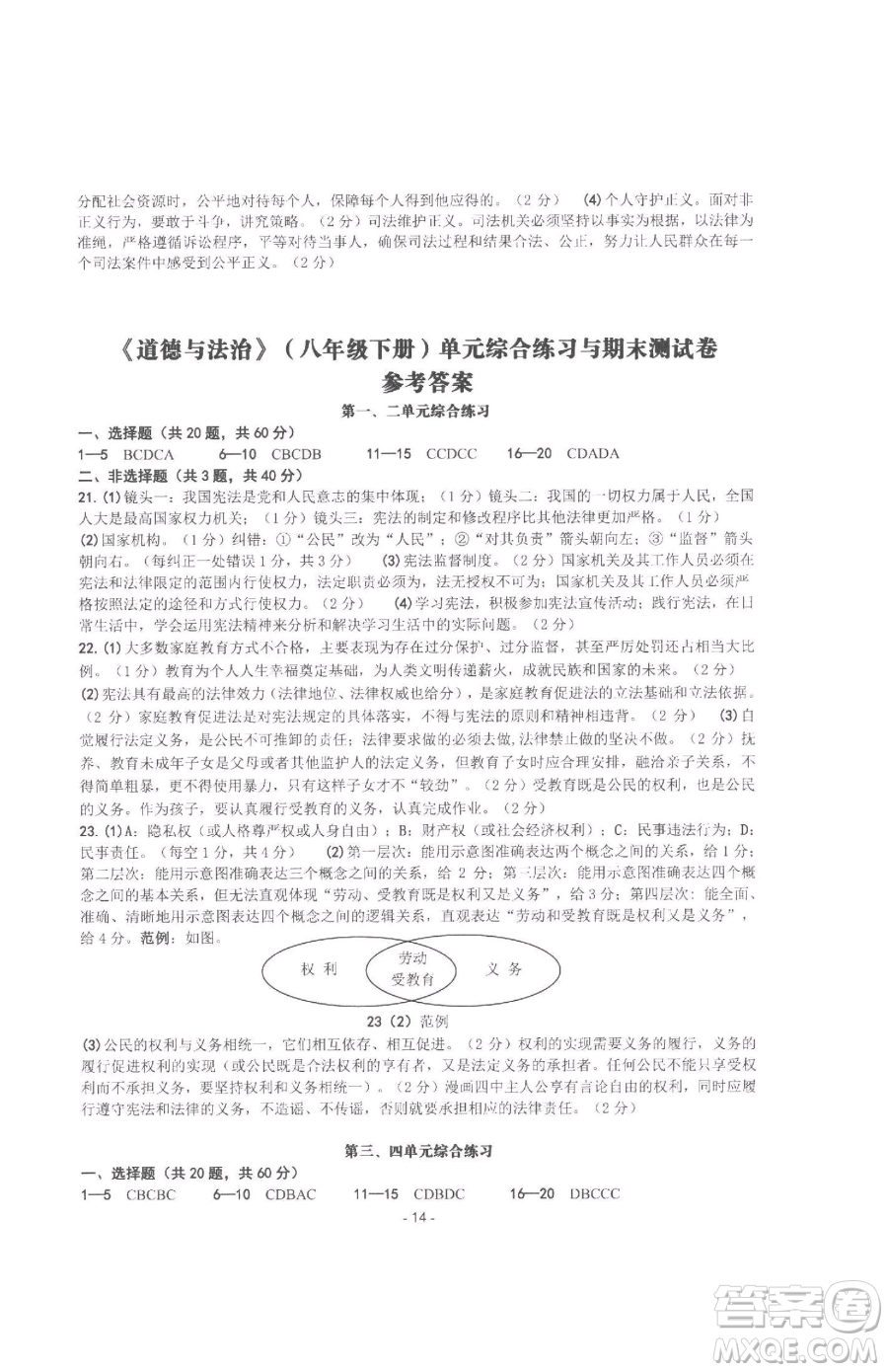 南方出版社2023練習(xí)精編八年級(jí)下冊中國歷史人教版參考答案