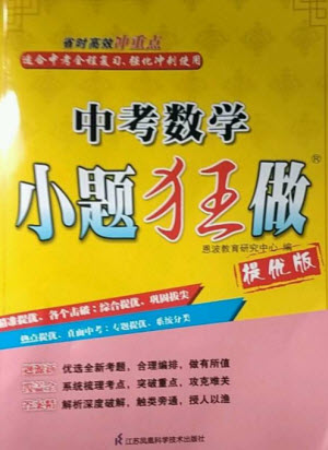 江蘇鳳凰科學技術(shù)出版社2023中考數(shù)學小題狂做九年級人教版提優(yōu)版參考答案